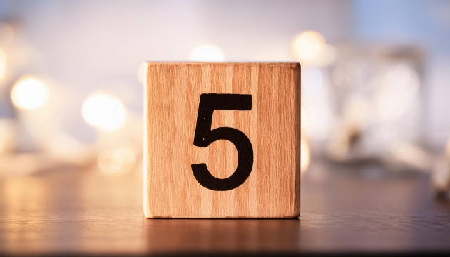 数字の5