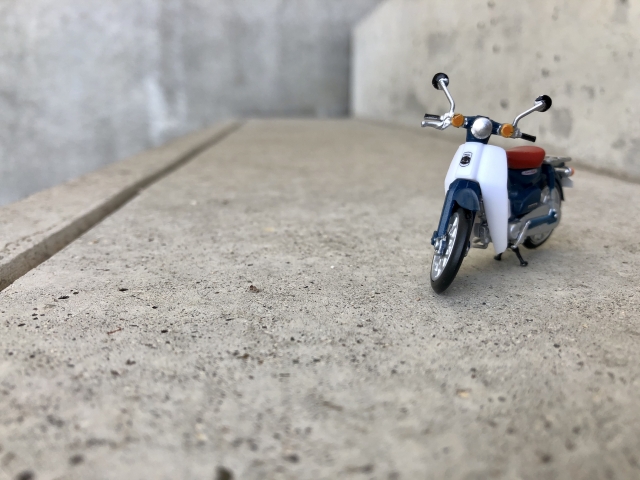 バイクのミニチュア