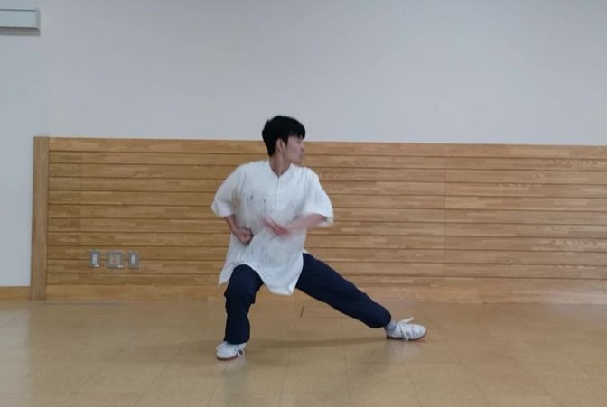 手を払い出す前段階の写真